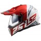 Κράνος LS2 Dual Sport MX436 Pioneer-EVO Evolve κόκκινο άσπρο Κράνος LS2 Dual Sport MX436 Pioneer-EVO Evolve κόκκινο άσπρο