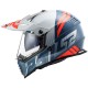 Κράνος LS2 Dual Sport MX436 Pioneer-EVO Evolve άσπρο cobalt Κράνος LS2 Dual Sport MX436 Pioneer-EVO Evolve άσπρο cobalt