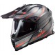 Κράνος LS2 Dual Sport MX436 Pioneer-EVO Knight τιτάνιο fluo πορτοκαλί Κράνος LS2 Dual Sport MX436 Pioneer-EVO Knight τιτάνιο fluo πορτοκαλί