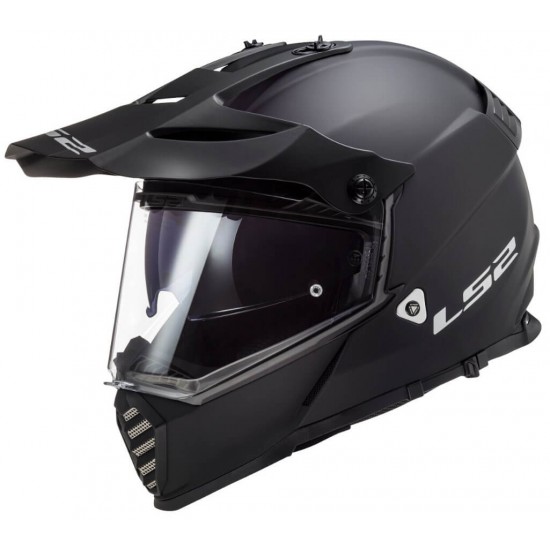 Κράνος LS2 Dual Sport MX436 Pioneer-EVO μαύρο ματ Κράνος LS2 Dual Sport MX436 Pioneer-EVO μαύρο ματ
