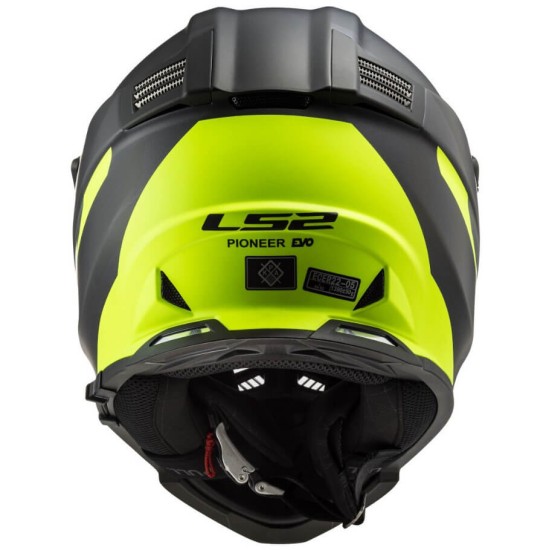 Κράνος LS2 Dual Sport MX436 Pioneer-EVO Router μαύρο neon κίτρινο ματ Κράνος LS2 Dual Sport MX436 Pioneer-EVO Router μαύρο neon κίτρινο ματ
