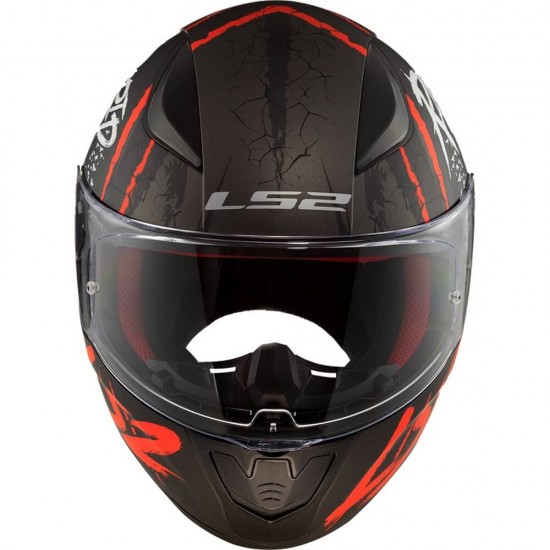 Κράνος LS2 Rapid FF353 Raven μαύρο κόκκινο ματ Κράνος LS2 Rapid FF353 Raven μαύρο κόκκινο ματ