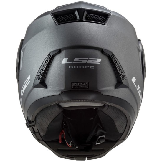 Κράνος LS2 Scope FF902 τιτάνιο ματ Κράνος LS2 Scope FF902 τιτάνιο ματ