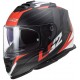 Κράνος LS2 Storm FF800 Nerve μαύρο κόκκινο ματ Κράνος LS2 Storm FF800 Nerve μαύρο κόκκινο ματ