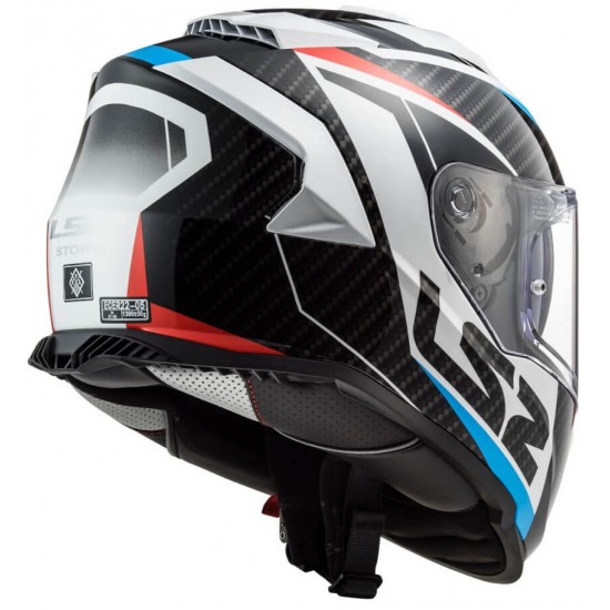 Κράνος LS2 Storm FF800 Racer μπλε κόκκινο Κράνος LS2 Storm FF800 Racer μπλε κόκκινο