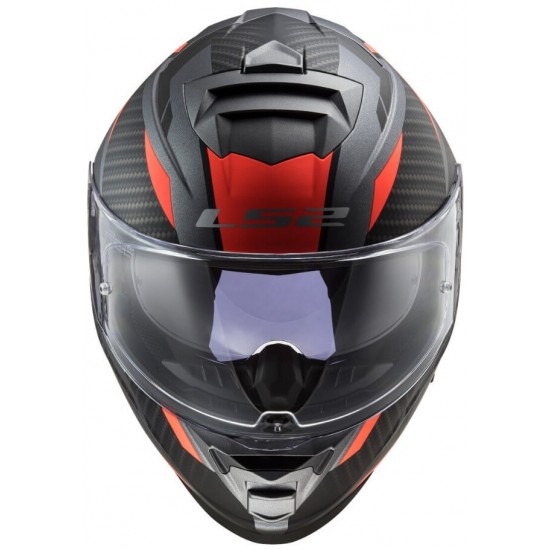 Κράνος LS2 Storm FF800 Racer τιτάνιο fluo πορτοκαλί ματ Κράνος LS2 Storm FF800 Racer τιτάνιο fluo πορτοκαλί ματ