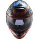 Κράνος LS2 Storm FF800 Sprinter μαύρο κόκκινο τιτάνιο Κράνος LS2 Storm FF800 Sprinter μαύρο κόκκινο τιτάνιο