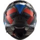 Κράνος LS2 Storm FF800 Sprinter μαύρο κόκκινο τιτάνιο Κράνος LS2 Storm FF800 Sprinter μαύρο κόκκινο τιτάνιο