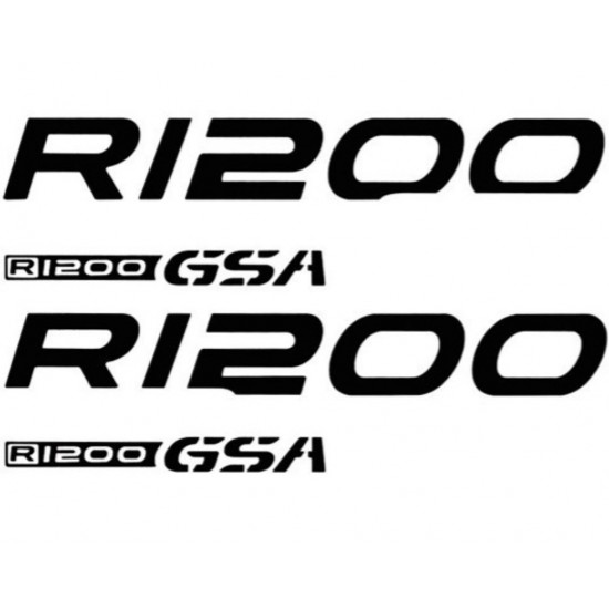 Σετ αυτοκόλλητα BMW R 1200 GS Adv. -13 μαύρο Σετ αυτοκόλλητα BMW R 1200 GS Adv. -13 μαύρο