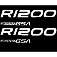 Σετ αυτοκόλλητα BMW R 1200 GS Adv. -13 λευκό