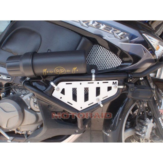 Βάσεις αξεσουάρ σε κάγκελα GIVI/Kappa Honda XL 1000V Varadero 07- ασημί Βάσεις αξεσουάρ σε κάγκελα GIVI/Kappa Honda XL 1000V Varadero 07- ασημί
