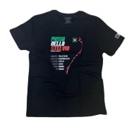 T-shirt -Ready to PASS- Stelvio premium μαύρο