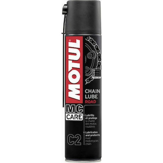 Σπρέι λίπανσης αλυσίδας Motul C2 Road 400ml