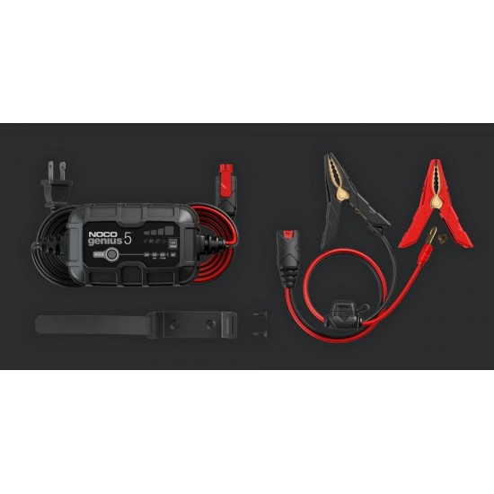 Φορτιστής-συντηρητής μπαταρίας NOCO Genius5 6V & 12V 5A Φορτιστής-συντηρητής μπαταρίας NOCO Genius5 6V & 12V 5A