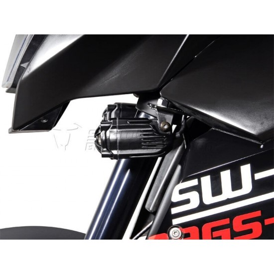 Βάσεις SW-Motech για προβολάκια KTM 990 SMT Βάσεις SW-Motech για προβολάκια KTM 990 SMT