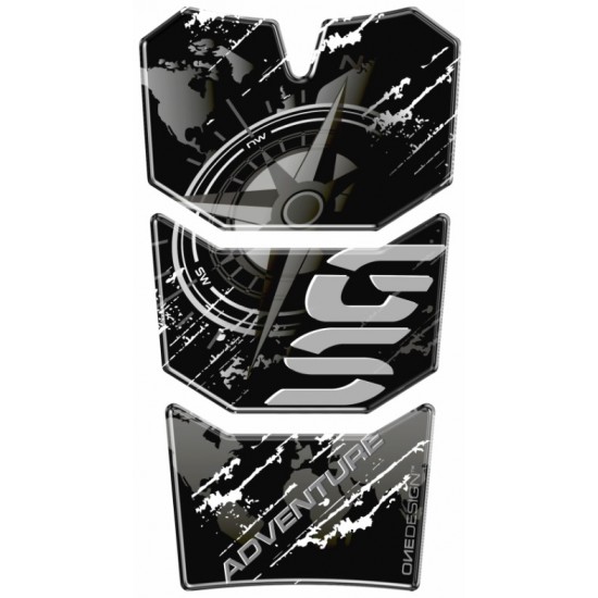 Tankpad One Design BMW R 1250 GS Adv. γκρι-μαύρο Tankpad One Design BMW R 1250 GS Adv. γκρι-μαύρο