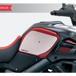Πλαϊνά προστατευτικά ντεποζίτου έλξης One Design HDR Suzuki DL 1000 V-Strom/XT 14- διάφανα