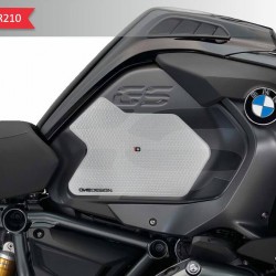 Πλαϊνά προστατευτικά ντεποζίτου έλξης One Design HDR BMW R 1200 GS Adv. LC 14- διάφανα