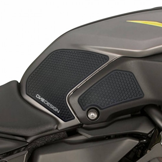 Πλαϊνά προστατευτικά ντεποζίτου έλξης One Design HDR Yamaha MT-07 18-20 μαύρα Πλαϊνά προστατευτικά ντεποζίτου έλξης One Design HDR Yamaha MT-07 18-20 μαύρα