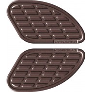 Πλαϊνά προστατευτικά ντεποζίτου έλξης One Design Soft Touch leather look καφέ