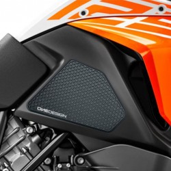 Πλαϊνά προστατευτικά ντεποζίτου έλξης One Design HDR KTM 1190 Adventure/R μαύρα