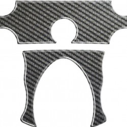 Κάλυμμα πλάκας τιμονιού One Design Yamaha FZ6/FZ6 S 07-10 carbon look 