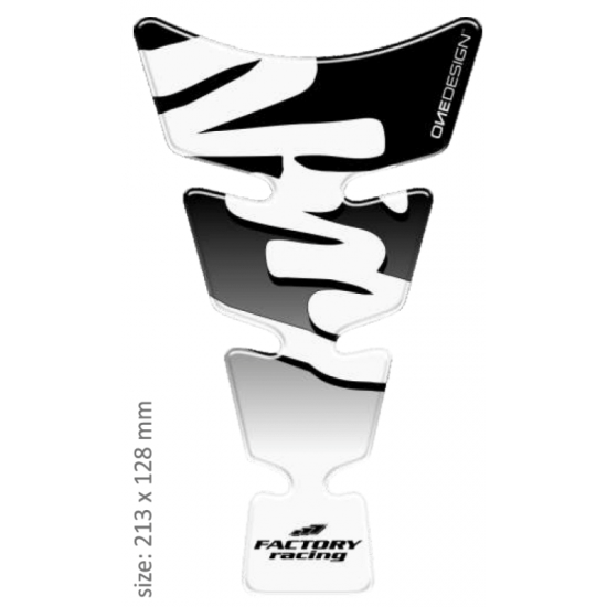 Tankpad One Design Spirit Kawasaki Ninja μαύρο διάφανο Tankpad One Design Spirit Kawasaki Ninja μαύρο διάφανο
