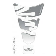 Tankpad One Design Spirit Kawasaki Ninja ασημί διάφανο