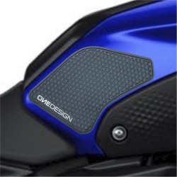 Πλαϊνά προστατευτικά ντεποζίτου έλξης One Design HDR Yamaha MT-07 21- μαύρα