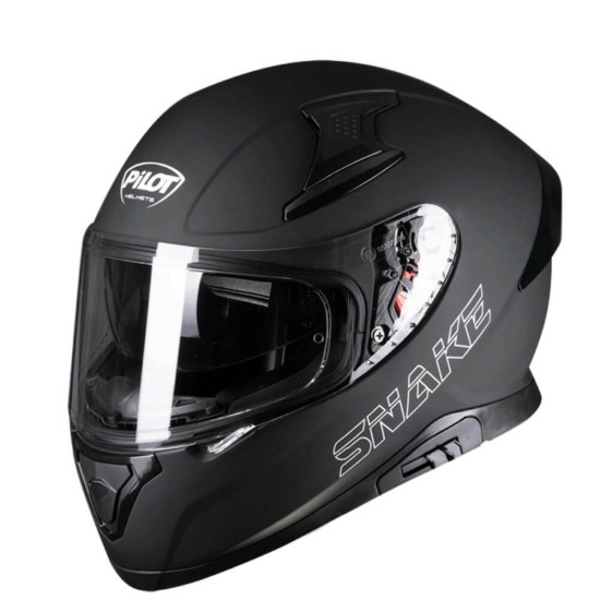 Κράνος Pilot Snake SV ECE 22.06 μαύρο ματ + ΔΩΡΟ φιμέ ζελατίνα Κράνος Pilot Snake SV ECE 22.06 μαύρο ματ + ΔΩΡΟ φιμέ ζελατίνα