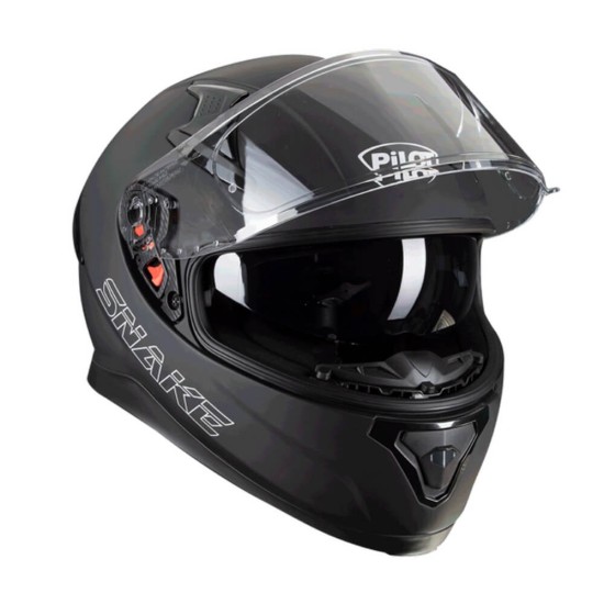 Κράνος Pilot Snake SV ECE 22.06 μαύρο ματ + ΔΩΡΟ φιμέ ζελατίνα Κράνος Pilot Snake SV ECE 22.06 μαύρο ματ + ΔΩΡΟ φιμέ ζελατίνα