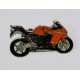 Pin (καρφίτσα) KTM RC8 2008 πορτοκαλί (μπρελόκ)