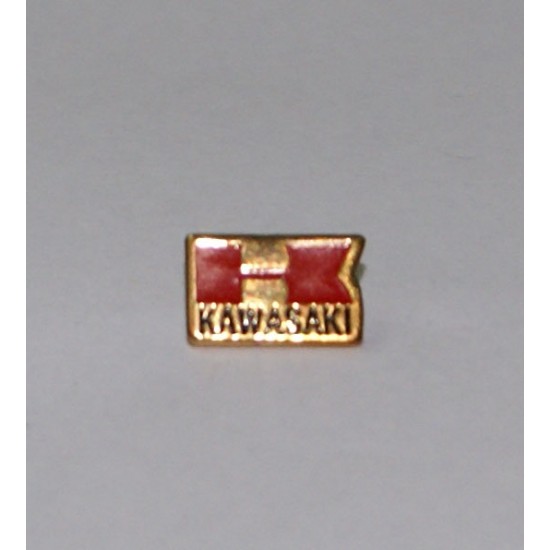 Pin (καρφίτσα) Kawasaki logo χρυσό (μπρελόκ)