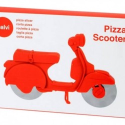 Κόφτης pizza scooter κόκκινος