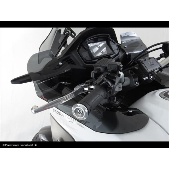 Πλαϊνά βοηθήματα αέρα Honda VFR 800 Crossrunner 15-17 ελ. φιμέ