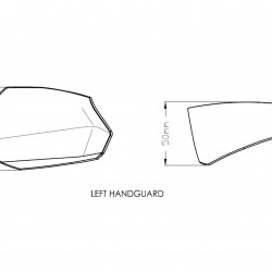 Χούφτες Puig Kymco DT X360 ελαφρώς φιμέ