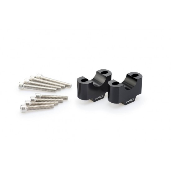 Αποστάτες Puig 30mm KTM 790 Adventure/R -20 μαύροι Αποστάτες Puig 30mm KTM 790 Adventure/R -20 μαύροι