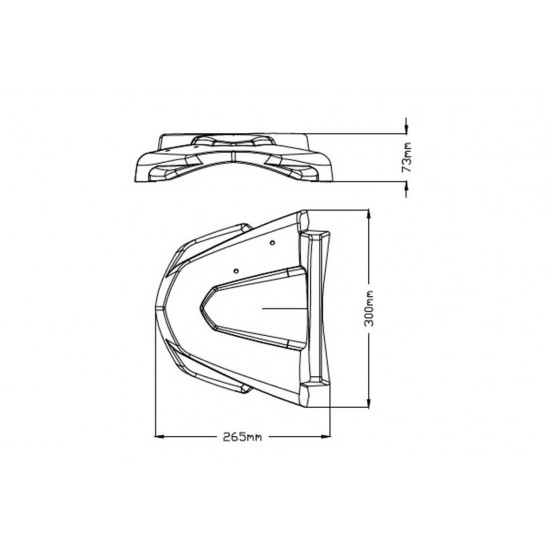 Ρύγχος - Μύτη Puig Yamaha XT 1200Z Super Tenere 14- μαύρο ματ Ρύγχος - Μύτη Puig Yamaha XT 1200Z Super Tenere 14- μαύρο ματ