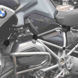 Τάπες πλαισίου Puig BMW R 1250 GS/Adv. (9 τεμ.)