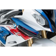 Φτεράκια κάθετης δύναμης Puig BMW S 1000 RR 15-18 μαύρα