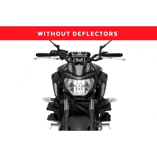 Φτεράκια κάθετης δύναμης Puig Yamaha MT-07 18-20 μαύρα Φτεράκια κάθετης δύναμης Puig Yamaha MT-07 18-20 μαύρα