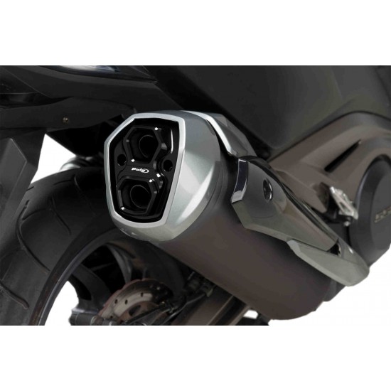 Τάπα εξάτμισης Puig Kymco AK-550 μαύρη Τάπα εξάτμισης Puig Kymco AK-550 μαύρη