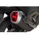 Τάπα εξάτμισης Puig Kymco AK-550 κόκκινη Τάπα εξάτμισης Puig Kymco AK-550 κόκκινη