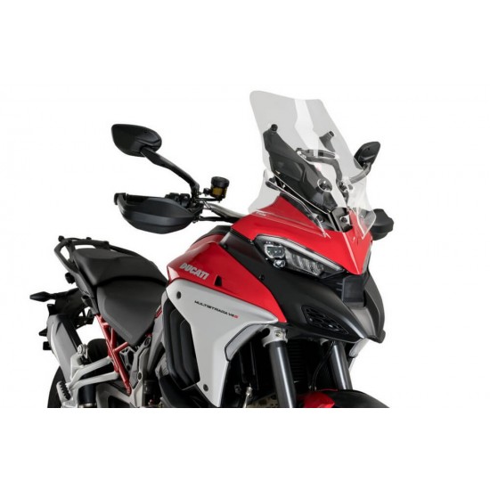 Πρόσθετα βοηθήματα αέρα Puig Ducati Multistrada V4/S/S Sport διάφανα Πρόσθετα βοηθήματα αέρα Puig Ducati Multistrada V4/S/S Sport διάφανα