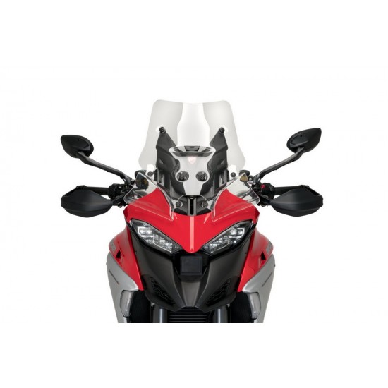 Πρόσθετα βοηθήματα αέρα Puig Ducati Multistrada V4/S/S Sport διάφανα Πρόσθετα βοηθήματα αέρα Puig Ducati Multistrada V4/S/S Sport διάφανα