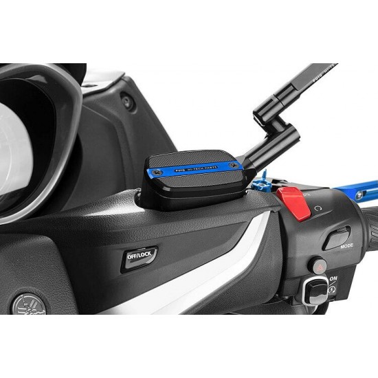 Καπάκι δοχείου υγρών εμπρός φρένου Puig Yamaha T-Max 530 μπλε Καπάκι δοχείου υγρών εμπρός φρένου Puig Yamaha T-Max 530 μπλε