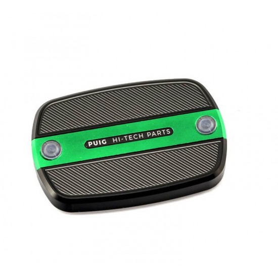 Καπάκι δοχείου υγρών εμπρός φρένου Puig Yamaha T-Max 560 πράσινο Καπάκι δοχείου υγρών εμπρός φρένου Puig Yamaha T-Max 560 πράσινο