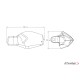 Χούφτες Puig BENELLI TRK 251 μαύρες Χούφτες Puig BENELLI TRK 251 μαύρες