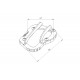 Επέκταση βάσης πλαϊνού σταντ Puig Triumph Tiger Explorer 1200/XC/XR/Alpine/Desert 18-21 Επέκταση βάσης πλαϊνού σταντ Puig Triumph Tiger Explorer 1200/XC/XR/Alpine/Desert 18-21