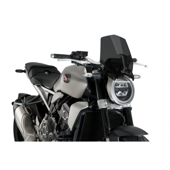 Ζελατίνα Puig Naked New Generation Sport Honda CB 1000 R Neo Sports Cafe 21- μαύρη Ζελατίνα Puig Naked New Generation Sport Honda CB 1000 R Neo Sports Cafe 21- μαύρη